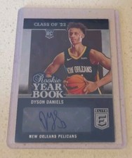 2022-23 Elite Basketbal Dyson Daniels Rookie Year Book Autograph RYB - DYD