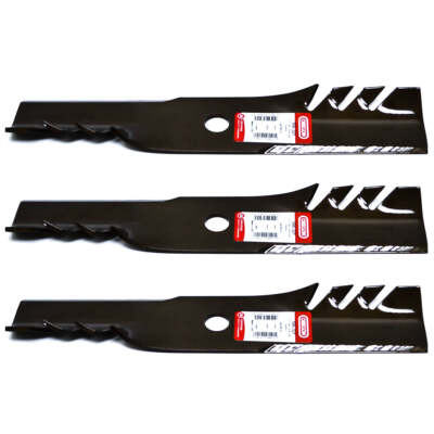 3PK Oregon G5 Gator Mulching Blades For Exmark 103-6381 103-6391