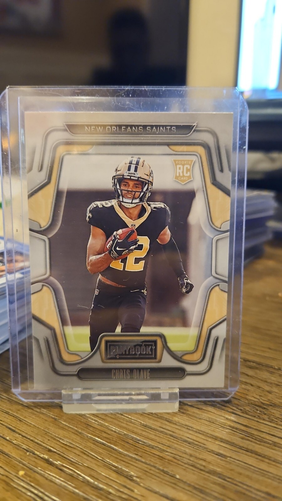 2022 Panini Playbook Chris Olave Base RC Rookie Card #109