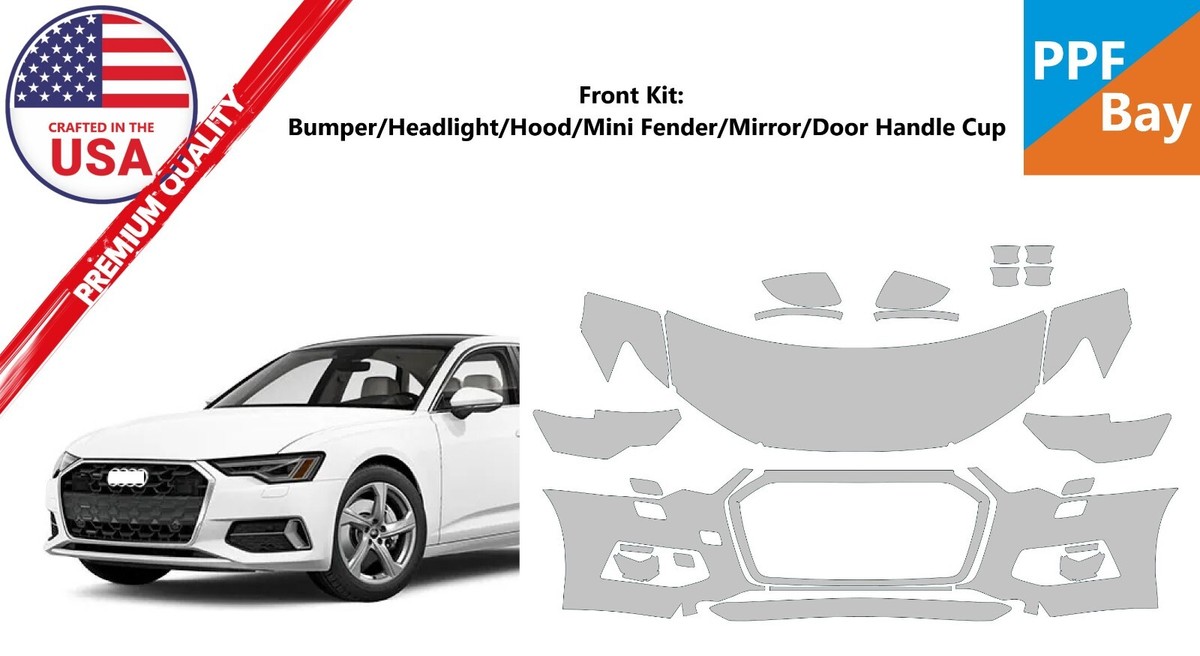 Partial Hood Fender and Mirror Kit | AUDI A4 2021 Partial Hood Fender and Mirror Kit | AUDI A4 2021