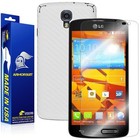 ArmorSuit MilitaryShield LG Volt Screen Protector + White Carbon Fiber Skin USA