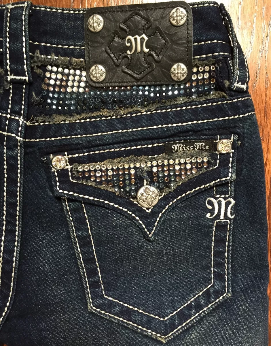 NWT Miss Me Straight Jeans SIGNATURE RISE Size 25 JP5589TV eBay