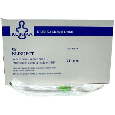 INKgrafiX  - KLINIKA - PIERCING NADEL - 2 Stück - 1,8mm - Kanüle Nadeln StudioDE