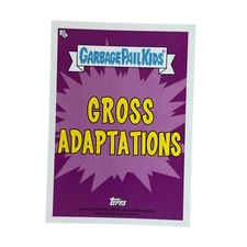 2022 Garbage Pail Kids Book Worms Gross Adaptations Insert Single Card Pick List