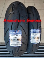 COPPIA 120/70 17  180/55 17 DOT/ANNO 2025! +OMAGGIO METZELER SPORTEC M5 INTERACT