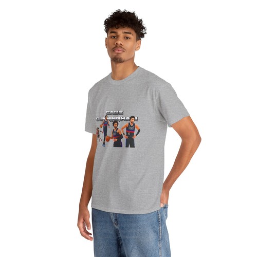 Cade Cunningham Basketball Vibes Unisex Heavy Cotton Tee, Sport T-Shirt - Bild 28 von 46