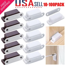 10-100Pack Magnetic Cabinet & Door Latch/Catch Closures Kitchen Cabinet Cupboard