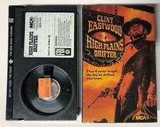 High Plains Drifter 1973 Film BETAMAX 1987 not vhs Rare Clint Eastwood Beta