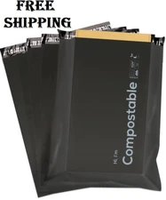 10X13 Inch Biodegradable Shipping Bags50 Count Compostable Poly Mailers with Ec