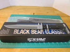 Cold Steel Black Bear Classic Knife 8.25" San Mai Steel Blade G10 w/Sheath- 35AR