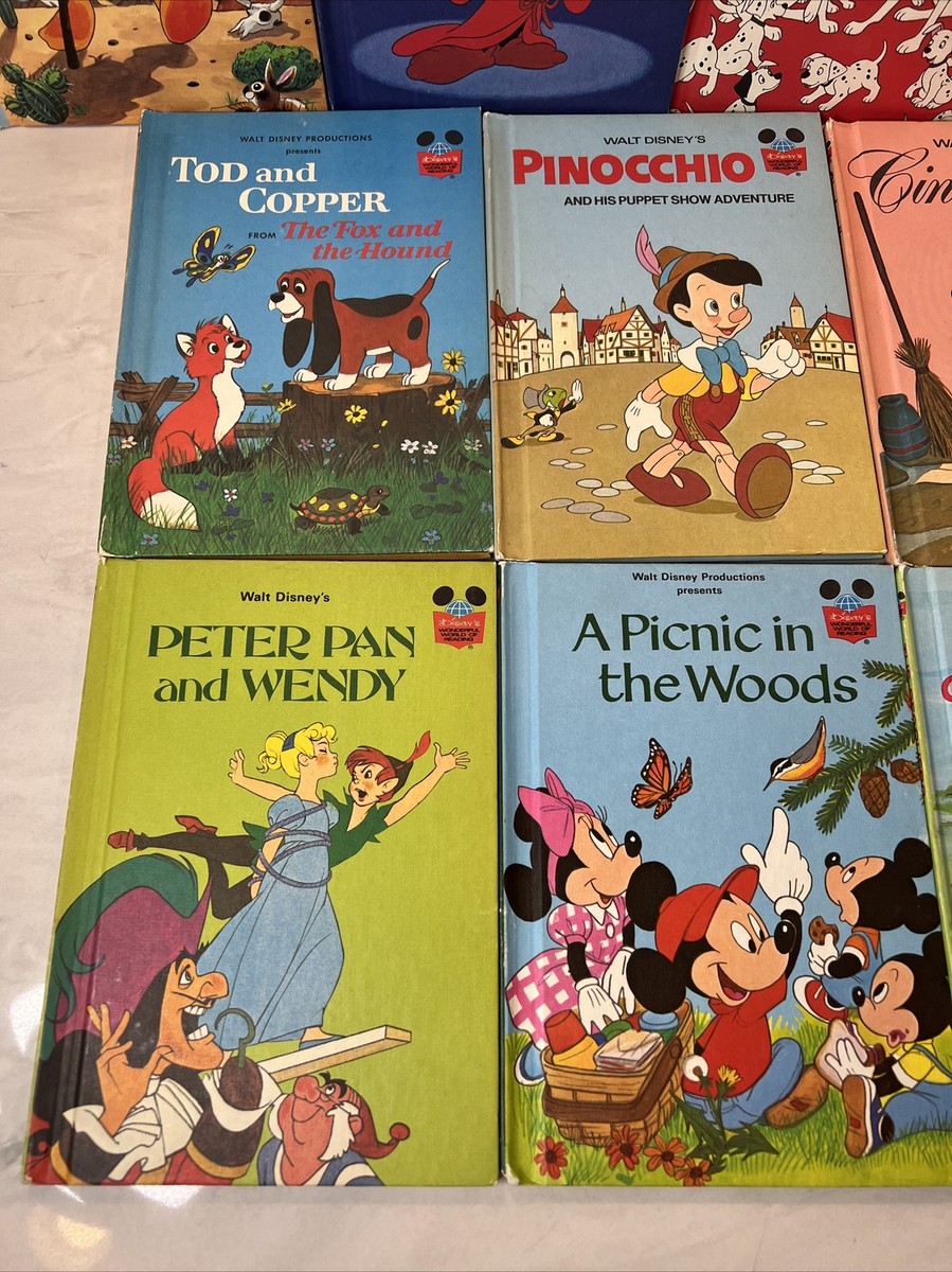 13 Walt Disney's Wonderful World of Reading Hardcover Books | eBay
