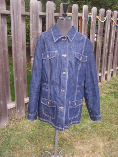 Mens Eddie Bauer denim jacket, size 2X 