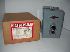 Furnas Manual Starter 11DA20 Size 1 Enclo INDUST. TYPE 12,DUST TIGHT TYPE 5