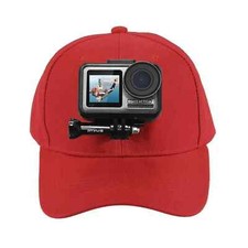 Baseball Cap Hat with Buckle Mount Holder Bracket J-Hook Adapter for GoPro