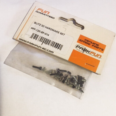 PARK FUN BLITZ 3D PF-120-SP-014 MODEL MAKING REPLACEMENT SCREW SET HARDWARE SCREWS 