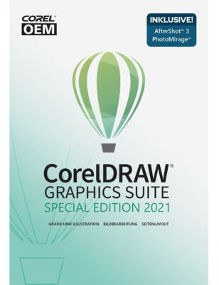 CorelDRAW GraphicsSuiteSpecial Edition 2021 OEM / 1 PC / Dauerlizenz / KEY (ESD)