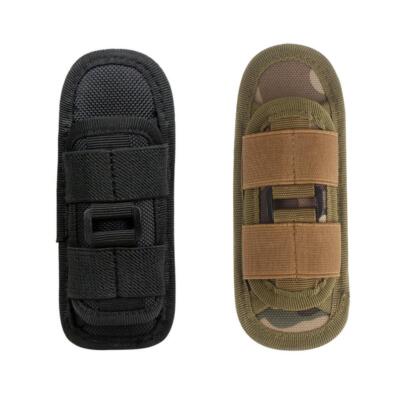Tragbares Taschenlampenholster mit Gürteltasche drehbarer Clip 360 Grad Halter