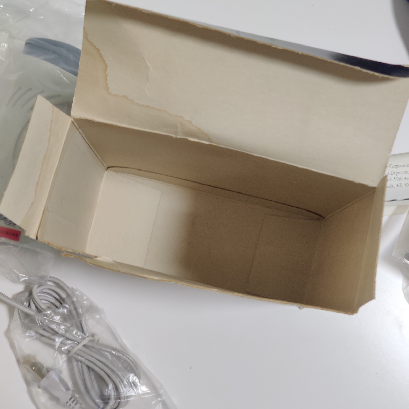 Vintage Conair HLM1N Hot Lather Machine White Shaving Cream Dispenser