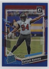 2023 Panini Donruss Optic Rated Rookie Blue Prizm /199 Calijah Kancey #295 1a39