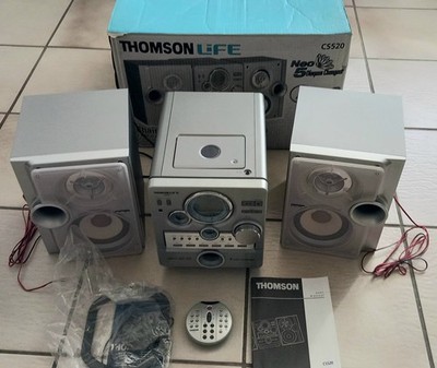 Thomson Life CS520 HiFi Anlage Stereoanlage Kompaktanlage 5-fach CD-Wechsler OVP