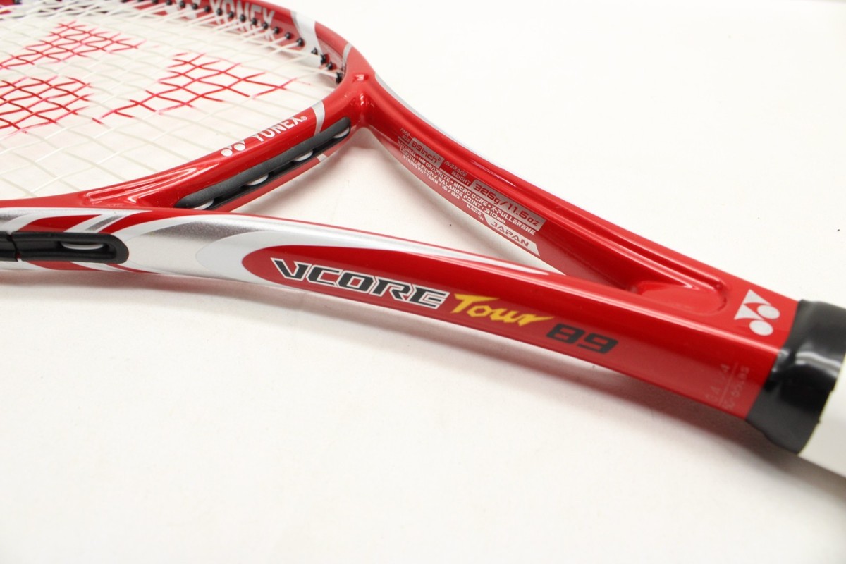 MINT* 2012 YONEX VCORE TOUR 89 TENNIS RACQUET (4 1/4) FROM A