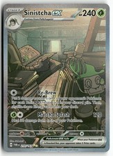 Sinistcha ex 210/167 Twilight Masquerade Pokemon Holo NM