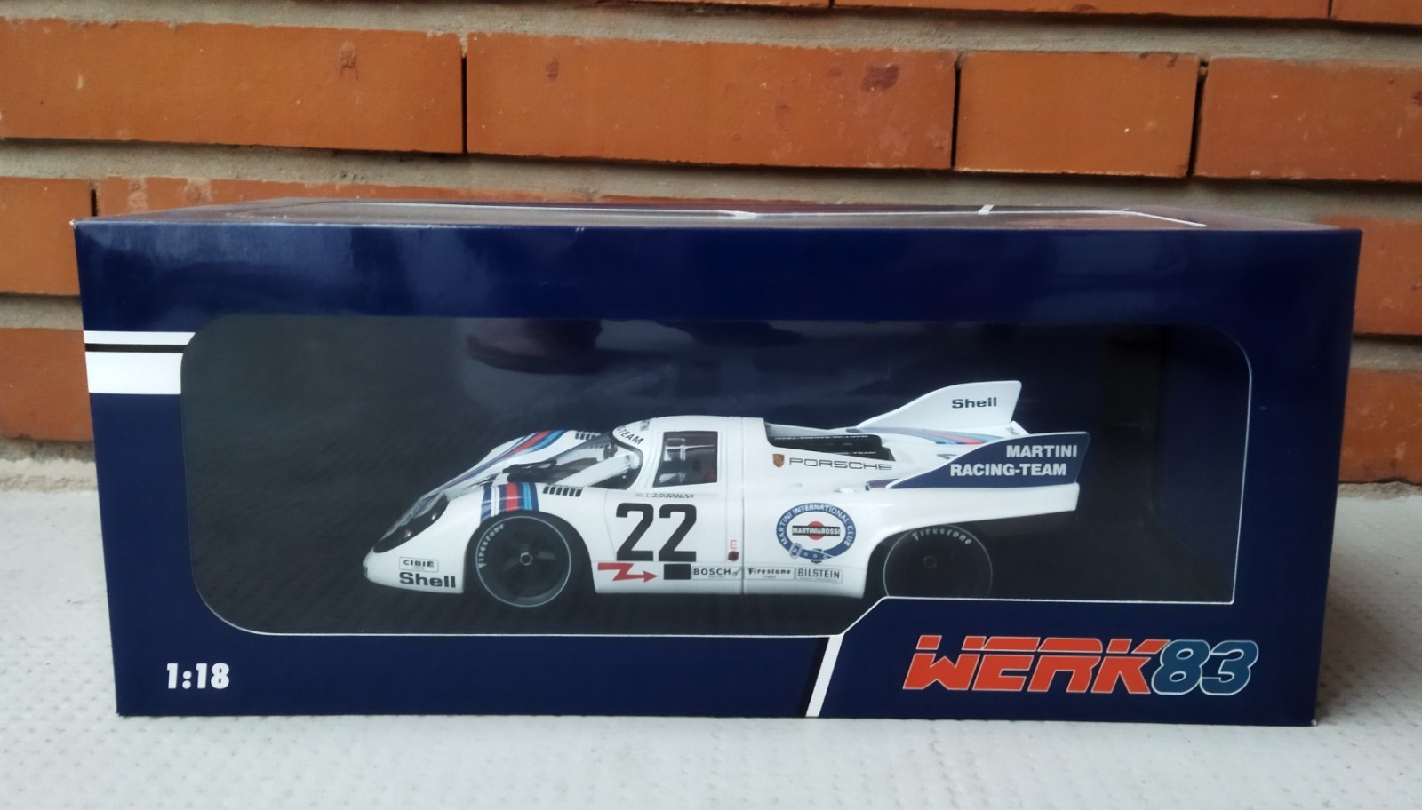 Porsche 917 K WERK83 1/18 miniature du vainqueur Le Mans 1971 #22 neuve