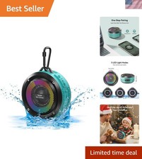 Color-Changing Waterproof Bluetooth Speaker - Ideal Gift for Music Lovers