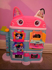 Gabby Multicoloured Plastic Complete Doll's House, Furnished w/ Accessories