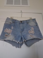 Womens Denim Shorts Size 7 By Hype Cool Comfortable Summer Wear