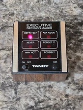 Vtg Tandy Executive Decision Maker Desk Electronic 60-1008 Radio Shack (Read)