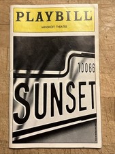 SUNSET BLVD Jan 1995 Broadway Playbill! GLENN CLOSE Alan Campbell GEORGE HEARN+!