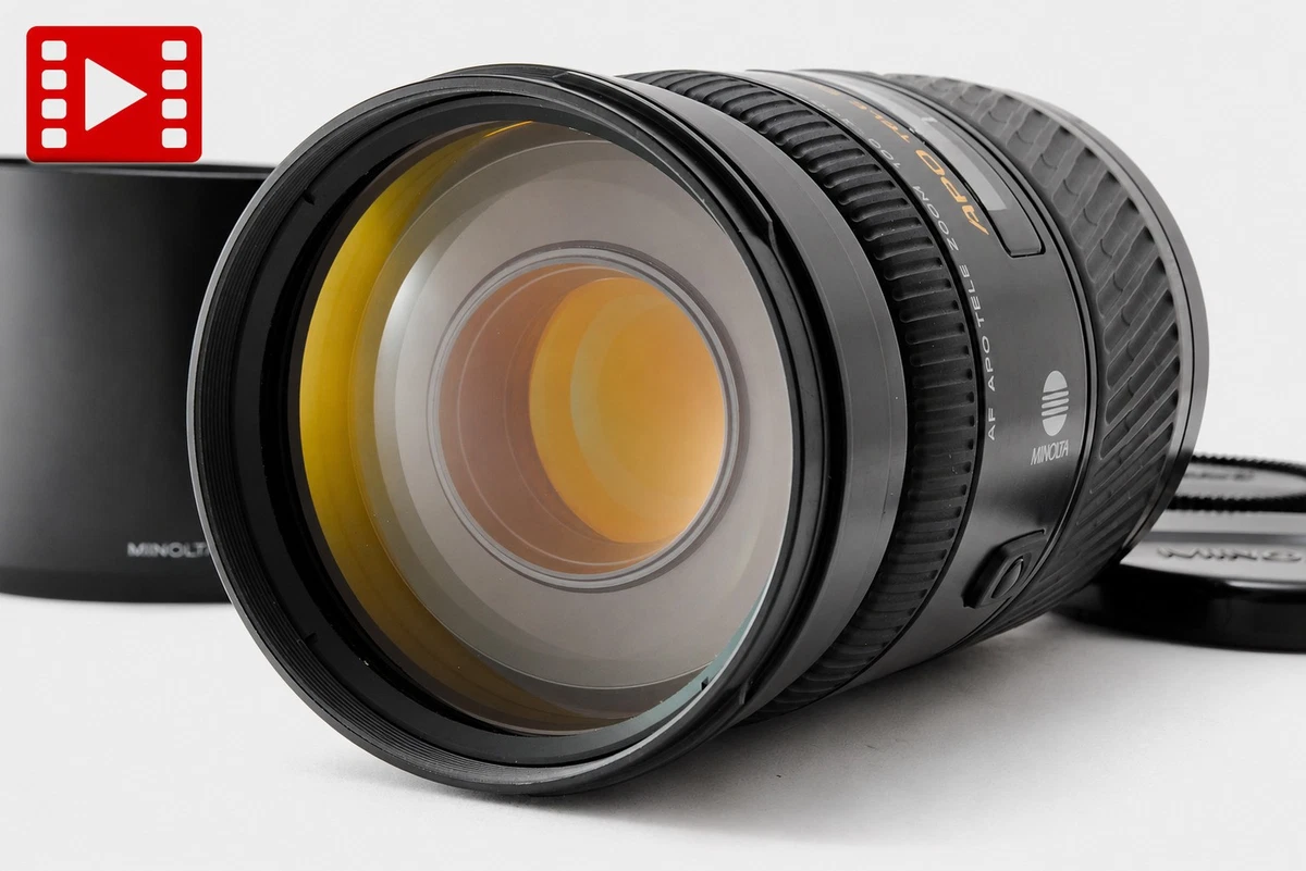 MINOLTA AF APO TELE ZOOM 100-400mm中古 Minolta 100-400mm Focal Camera Lenses for sale | eBay