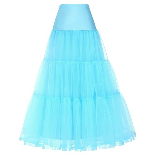 Stylisches Vintage Kleid mit Reifrock Petticoat Unterrock für Damen von GK - Bild 12 von 61