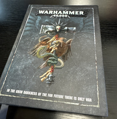 Warhammer  40K 40000 Rulebook 2017 hardcover Games workshop Excellent Condition