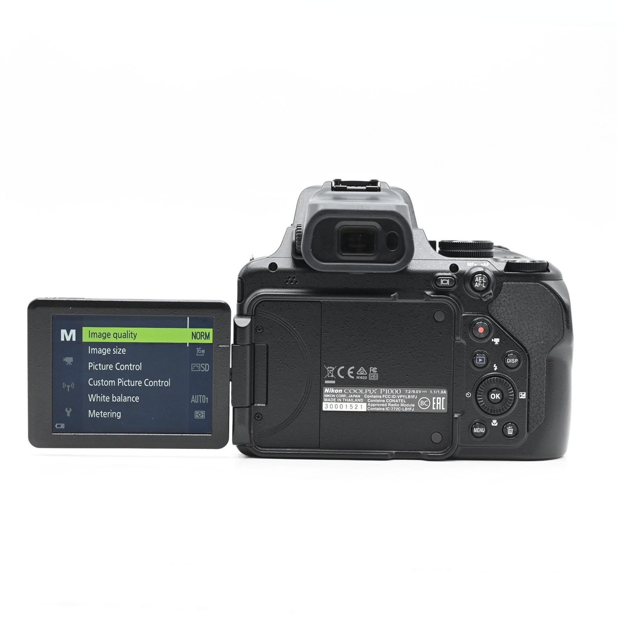 Nikon Coolpix P1000 16MP 4K UHD Digital Camera w/125x Optical Zoom