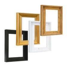 Canvas Floater Frame, Floating Frame for 0.6-0.9" Depth Canvas Art, Oil Paint...