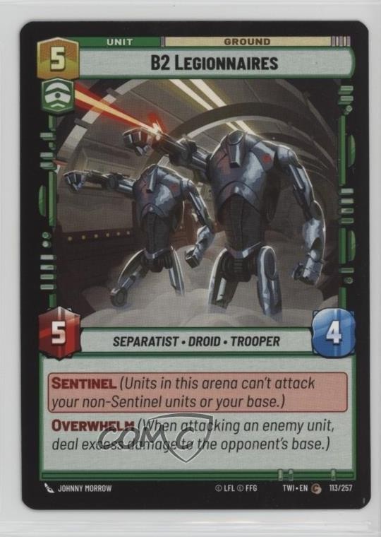 2024 Star Wars Unlimited - Twilight of the Republic TWI B2 Legionnaires #113