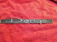 Mopar 1965 Dodge Trunk Emblem