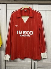 Vintage Adidas Template Trikot Bayern München Style Größe L Iveco Magirus