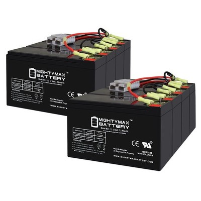 Mighty Max RBC12 UPS Replacement Battery Kit for APC Smart-UPS 5000VA 208V