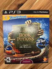 Wonderbook Book of Potions Harry Potter PS3 Complete w/ Wonderbook Retail Box
