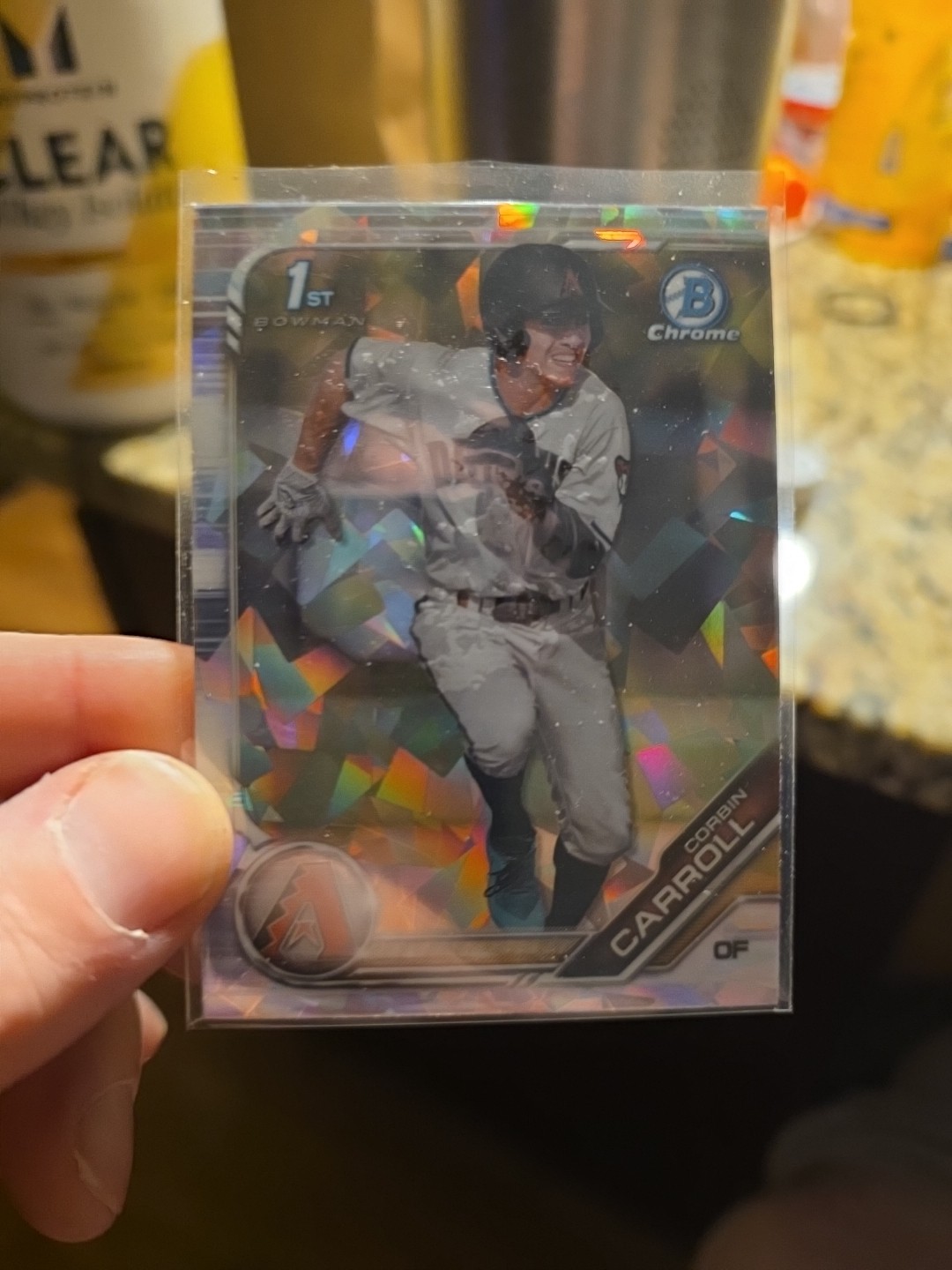 2019 Bowman Draft - Chrome Corbin Carroll #BDC-125 Refractor (RC)