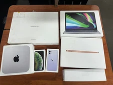 Lot of empty assorted Apple Boxes