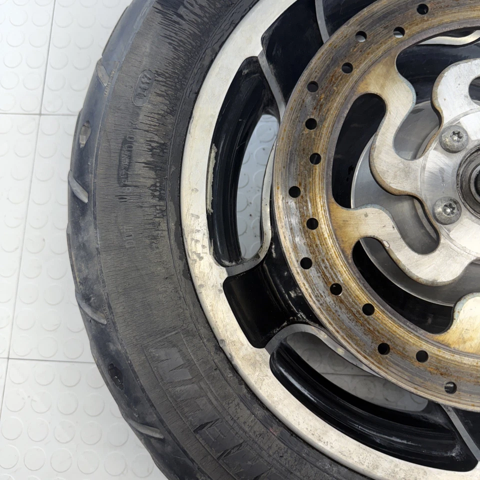 Harley Davidson Touring Road Glide Airstrike 2008 2015 rueda trasera neumático de rotor 16x5 Foto 3 de 4