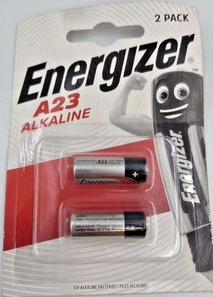 2 Pack Energizer A23 23A MN21 LRV08 12V Battery ideal for Remote Controls - Image 5
