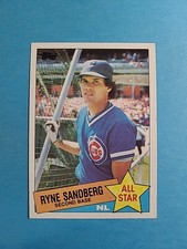 Ryne Sandberg 1985 Topps Baseball Card # 713 J8567