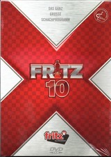 FRITZ 10 DAS GROSSE SCHACH PROGRAMM Komplett Deutsch NEU!! Folie