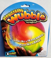 NEW Tiny Groovy Wubble Tie Dye Bubble Ball Kids Toy