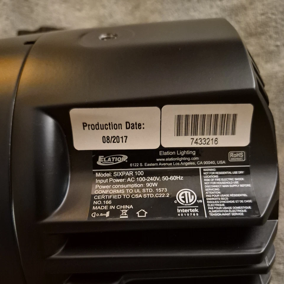 Elation Sixpar 100 LED Professional Light - Image 3 of 4